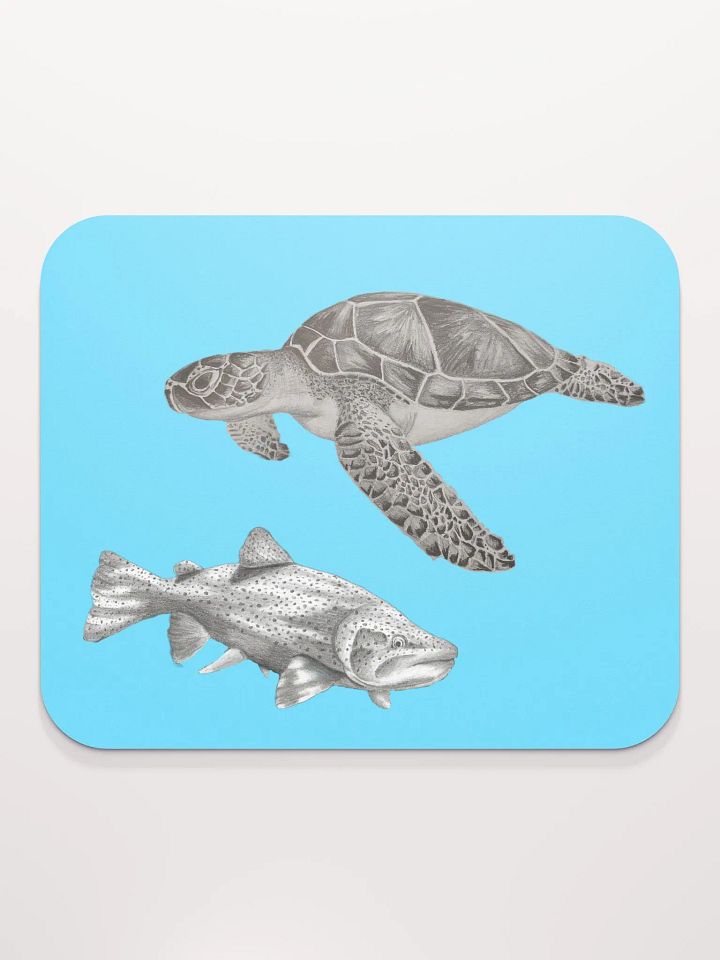 Underwater Drawing Scene Mousepad product image (2)
