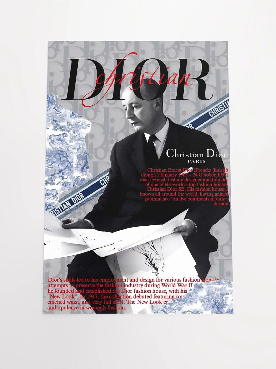 Christian Dior Iconic Poster product image (1)