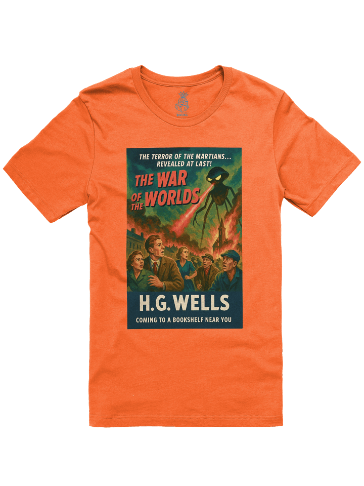 "The War of the Worlds" 1950's Faux Retro Film Poster H.G. Wells Unisex T-Shirt product image (49)