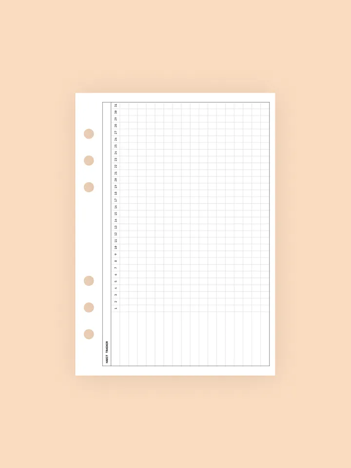 Habit Tracker Inserts FREEBIE product image (2)