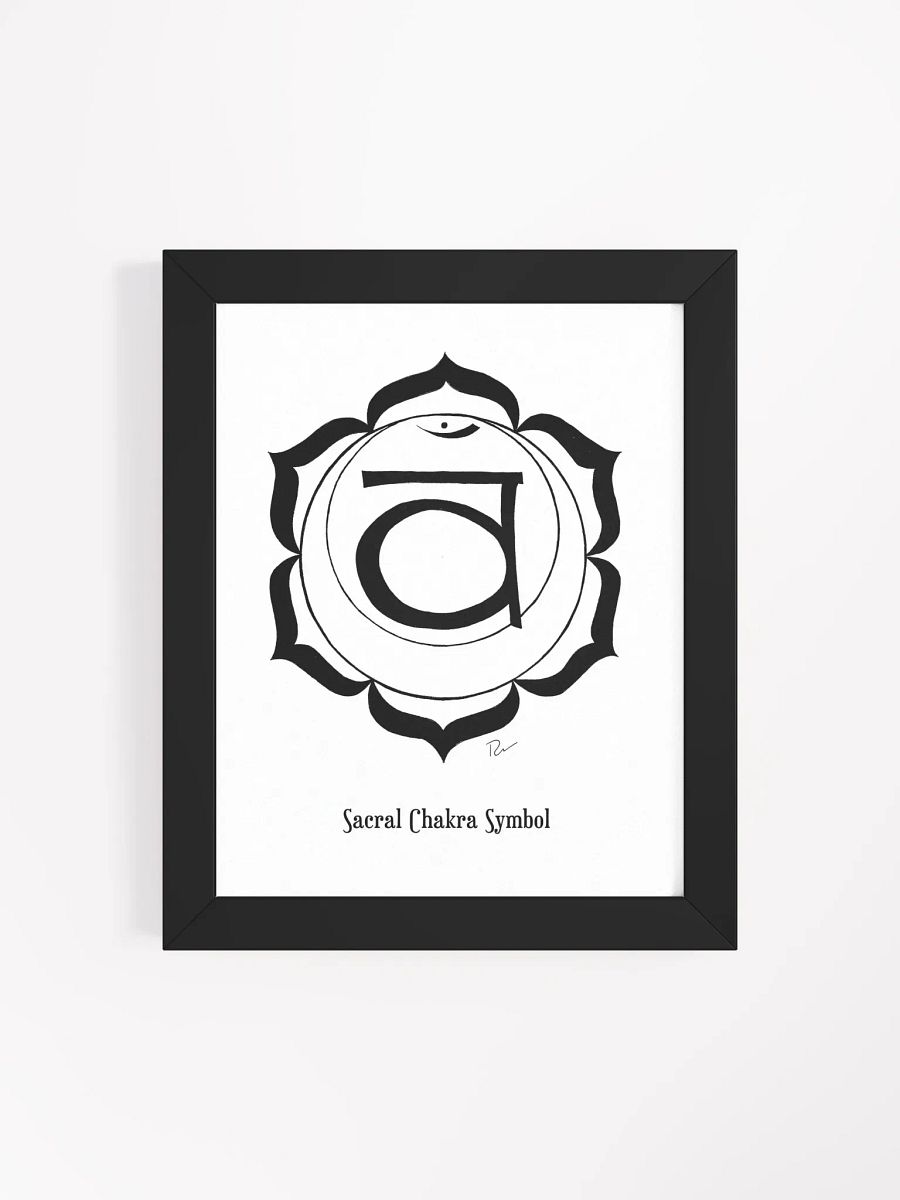 Sacred Chakra Framed Art product image (4)