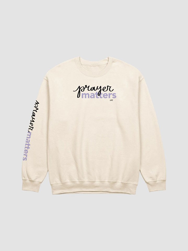 Prayer Matters (Gildan Classic Crewneck Sweatshirt) product image (21)