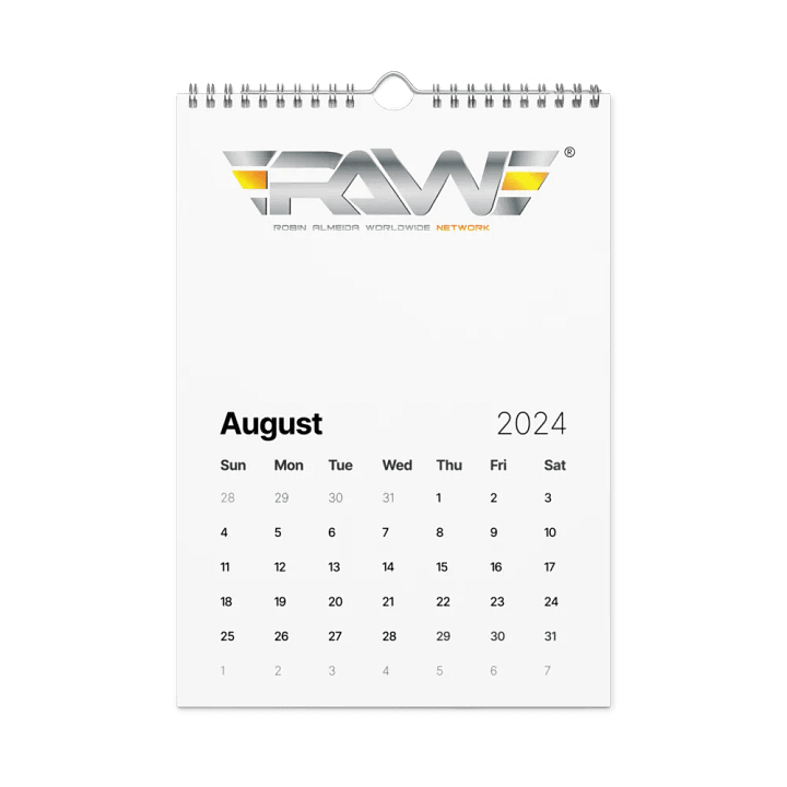 Raw Calendar product image (2)