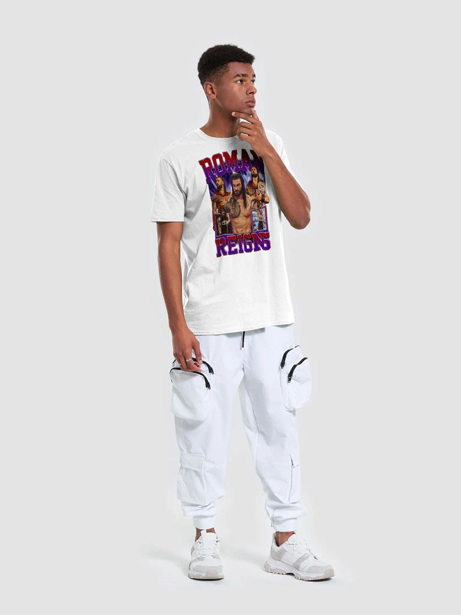 Vintage Roman Reigns White Tee product image (5)