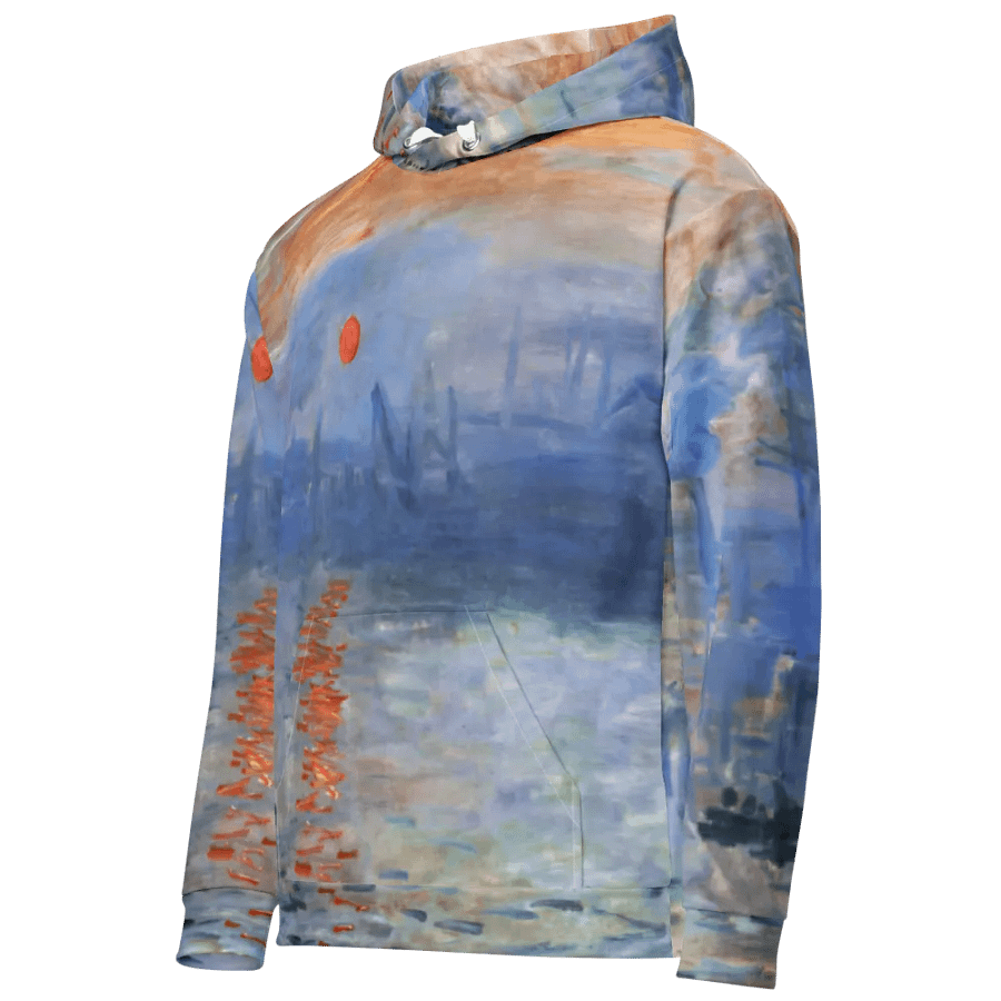 Sunrise All-Over Print Recycled Unisex Hoodie product image (7)