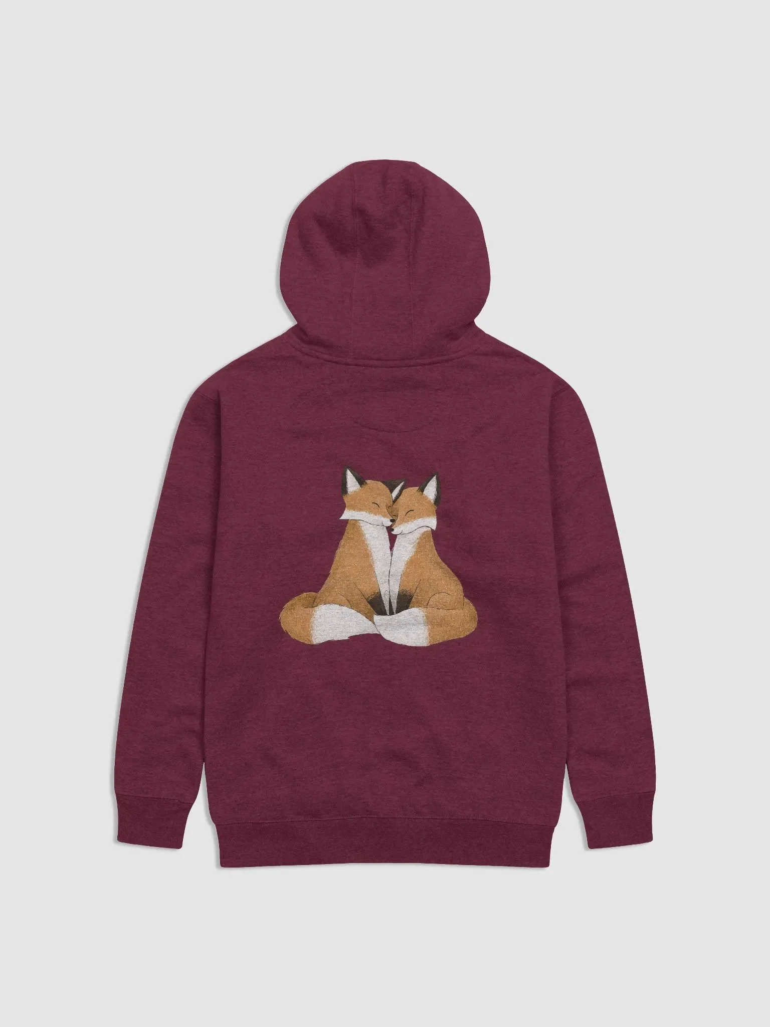 Foxy Love Unisex Hoodie (Dark colours) product image (1)