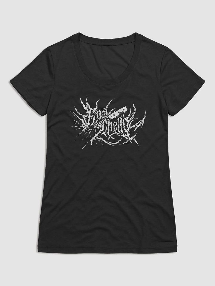 Keep It Metal White Logo Womens Triblend Printed Tee product image (1)