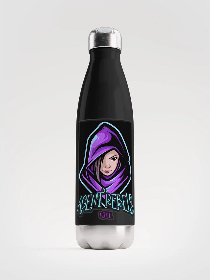 Agent_Wife Water Bottle product image (1)