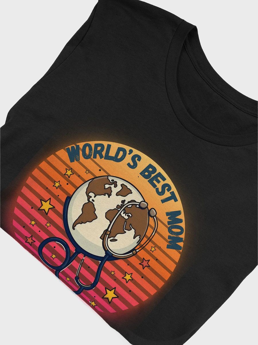 World's Best Mom Globe T-Shirt product image (48)