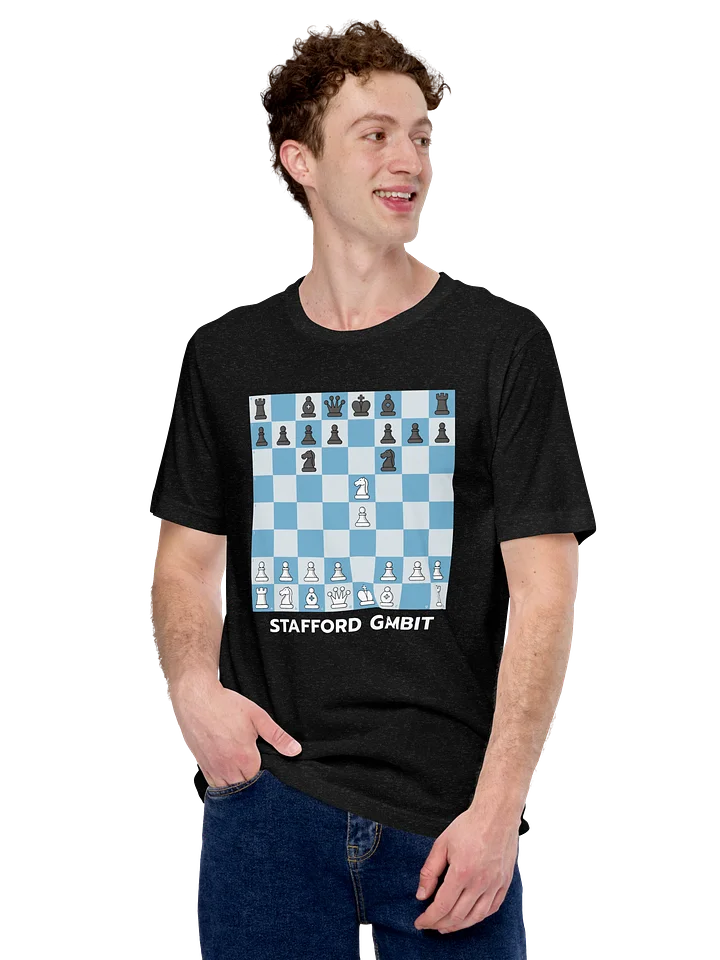 Stafford Gambit Chess T-shirt product image (2)