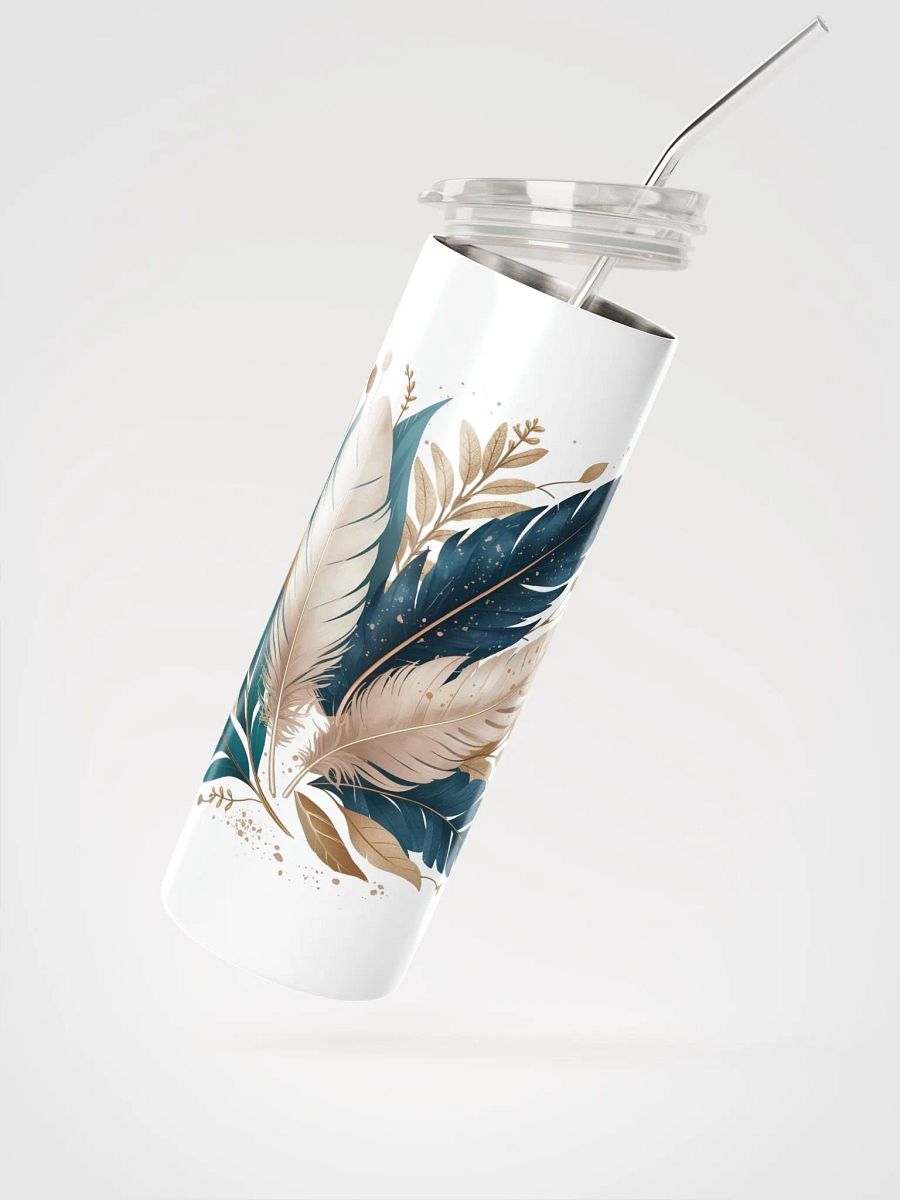 Harmony in Blue Feathered Tumbler product image (2)