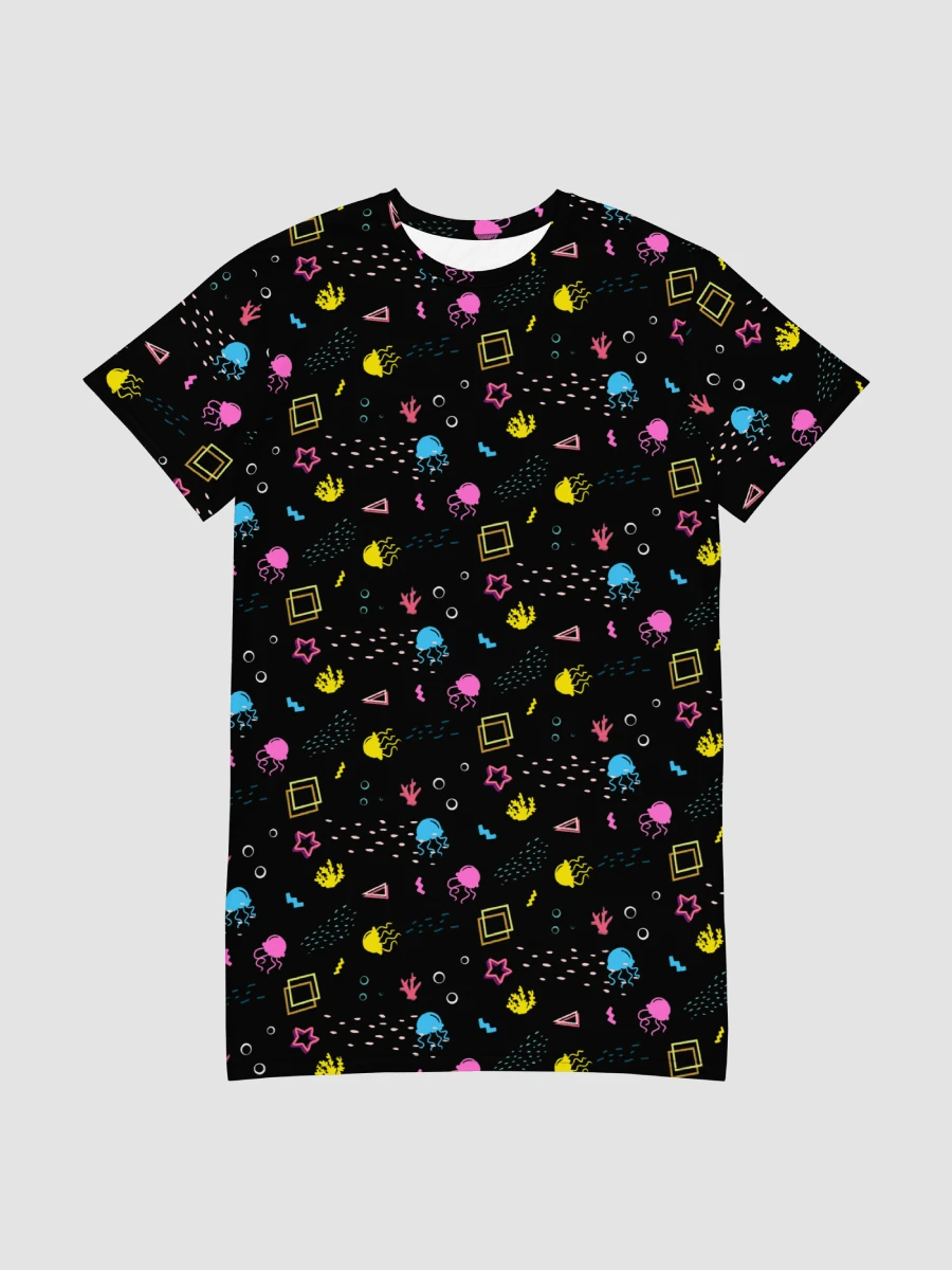 Shifty Seas dark pattern t-shirt dress product image (2)