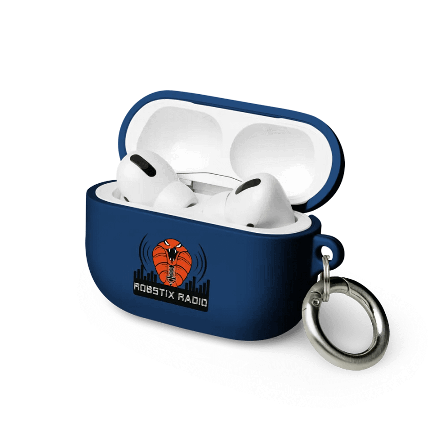ROBSTIX RADIO AIR POD CASE BLUE product image (19)