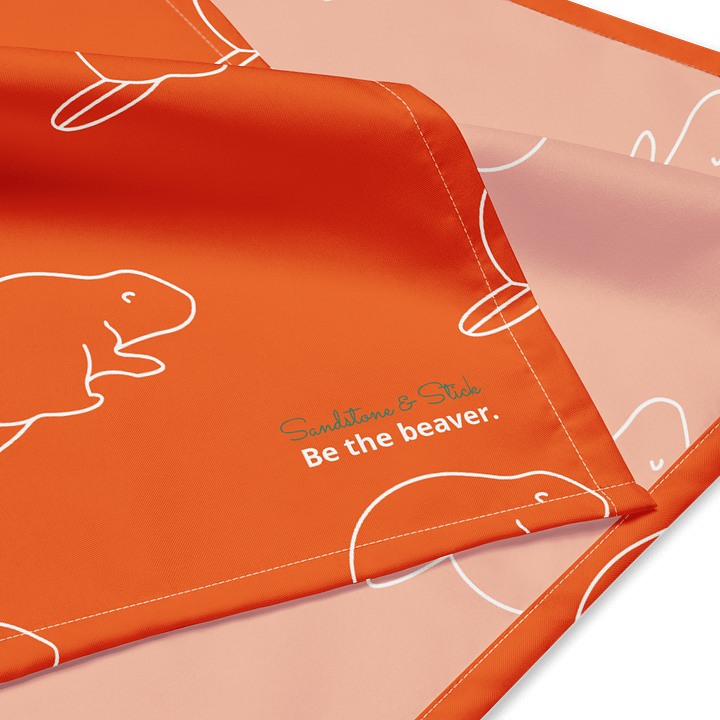 Beaver Icon Bandana - Orange product image (2)
