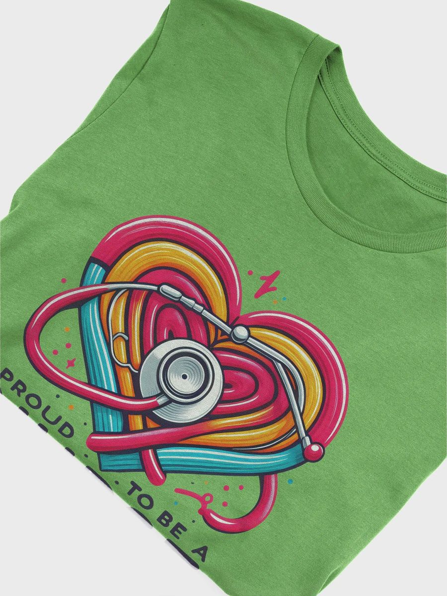 Heartbeat Nurse Stethoscope T-shirt product image (54)
