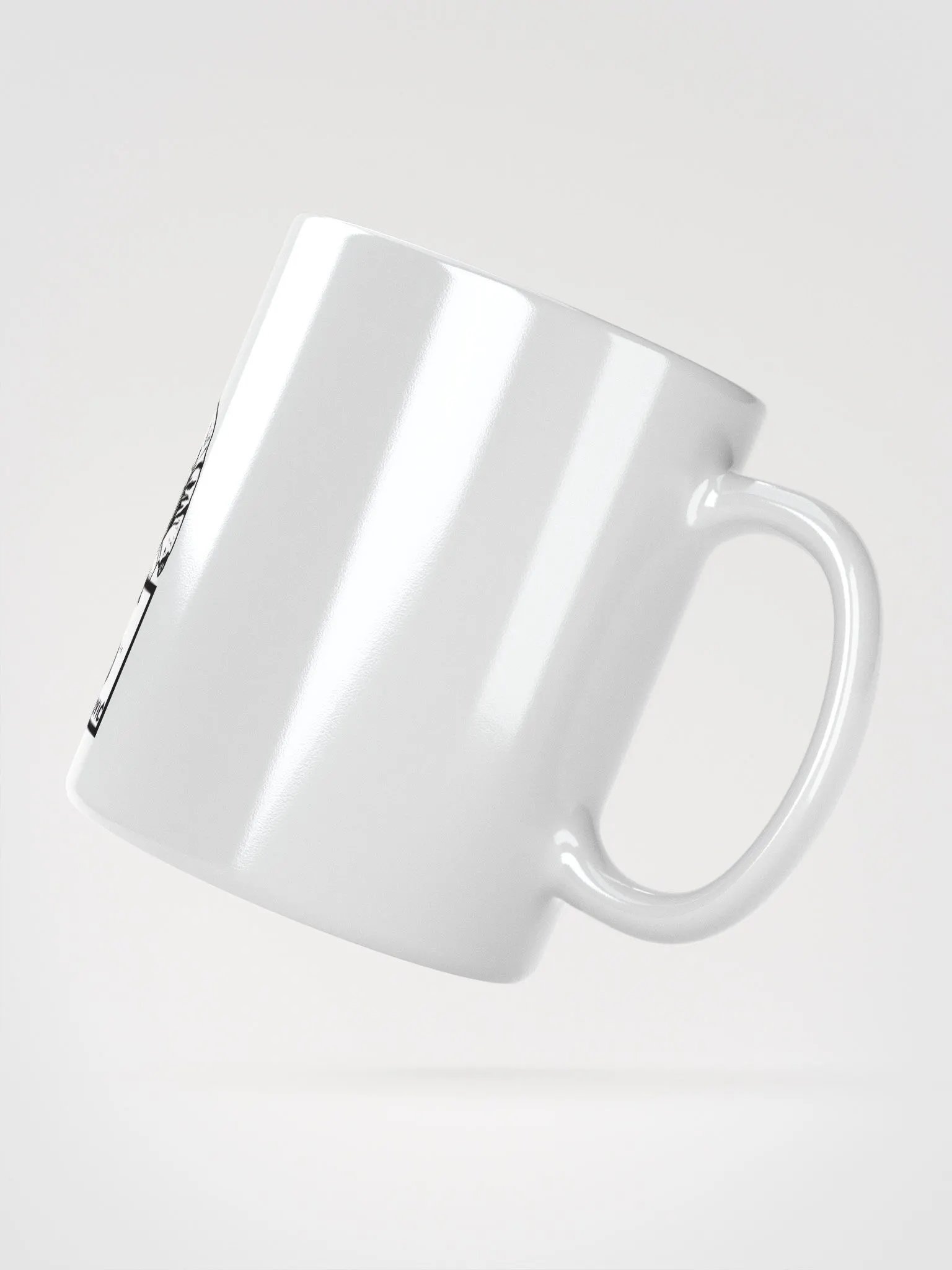 Kriva Tabla White Glossy Mug product image (3)