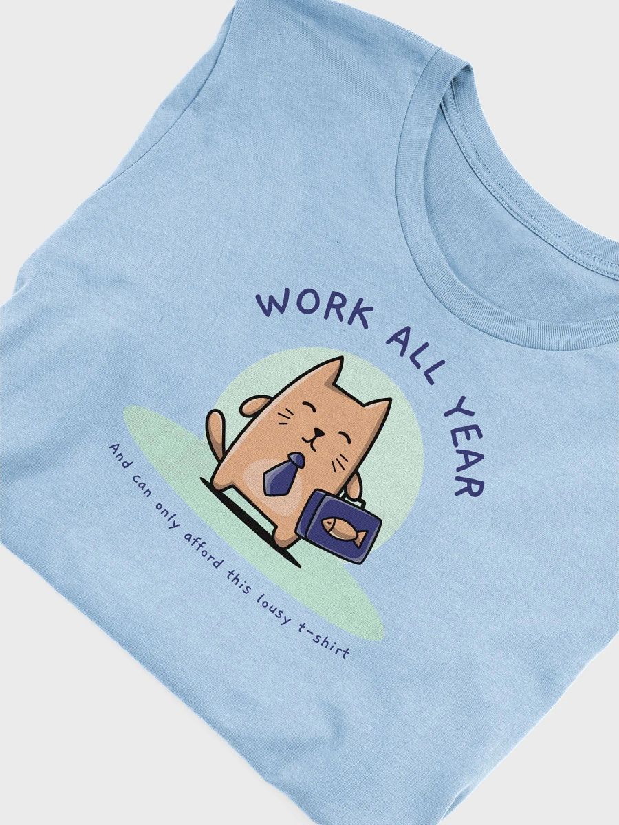 Labor Day Working Cat T-Shirt product image (5)
