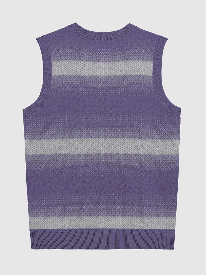 Dreaming girl (art by Dina R.) acrylic painting picture - Knitted V-Neck Vest product image (2)