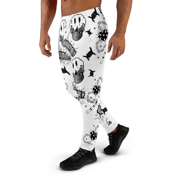 Anomaly All Over White Sweatpants product image (1)