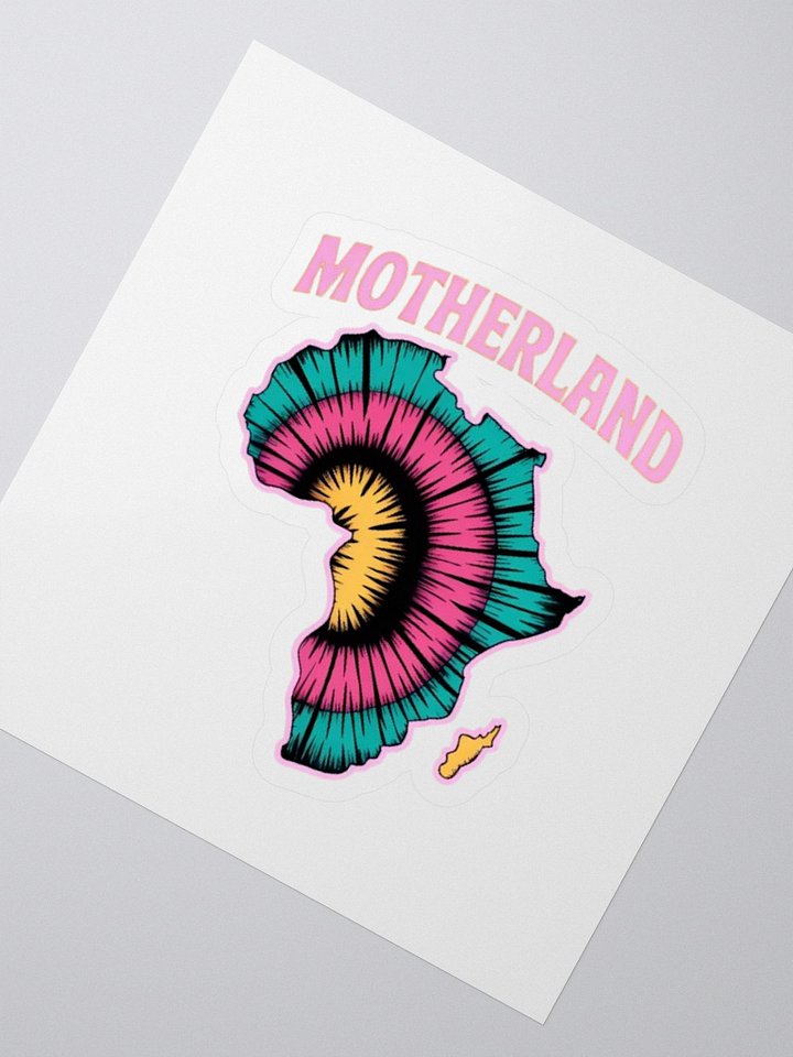 Motherland Map of Africa Mama Africa Sticker product image (2)