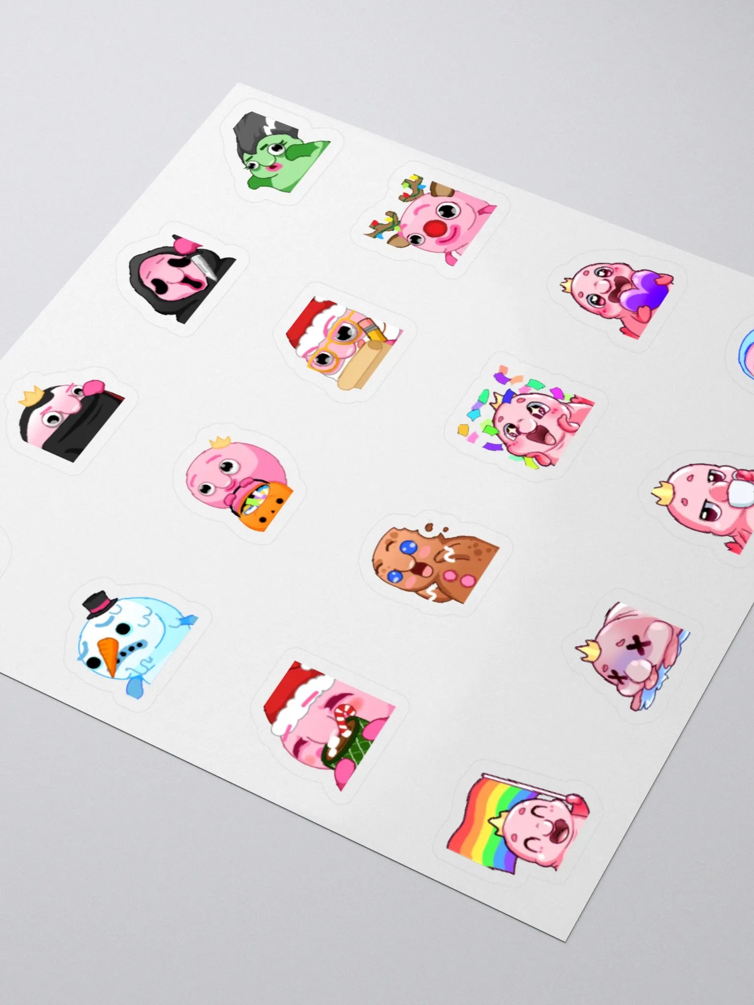 Blobarella Holiday and Follower Emotes Stickers product image (3)