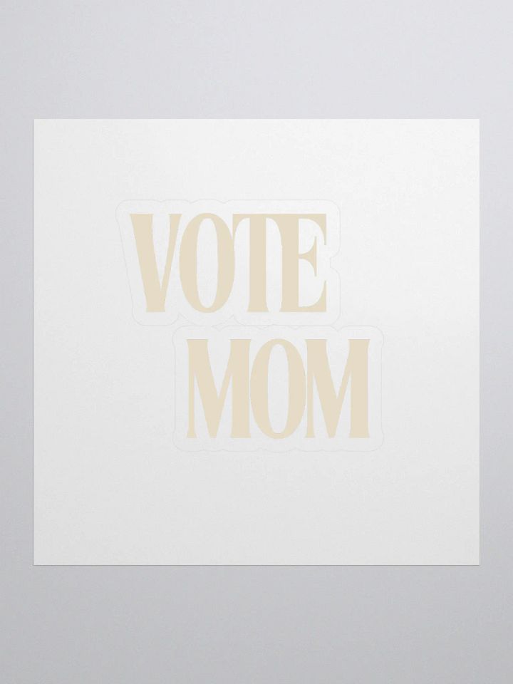 Vote Mom: Backseat Sticker product image (1)