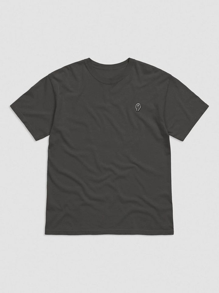 EXCLAIMING MENTALLY (L.C., lined design) embroidered garment dyed tee product image (49)