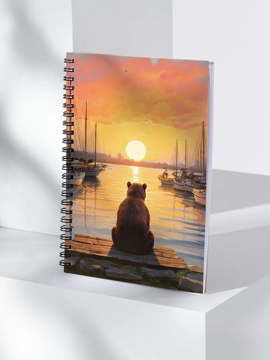 Pier Bear Spiral Notebook product image (4)