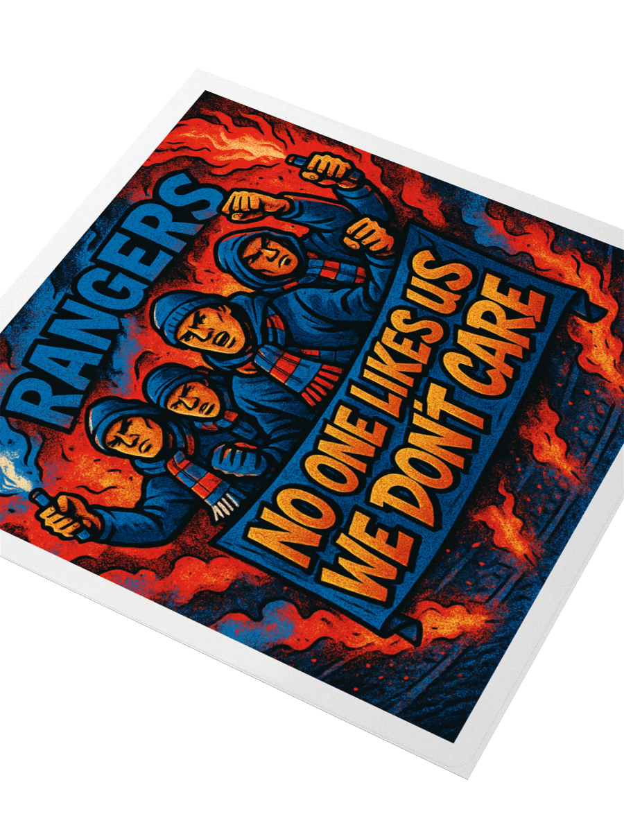 UBC "We Don't Care" Sticker product image (3)