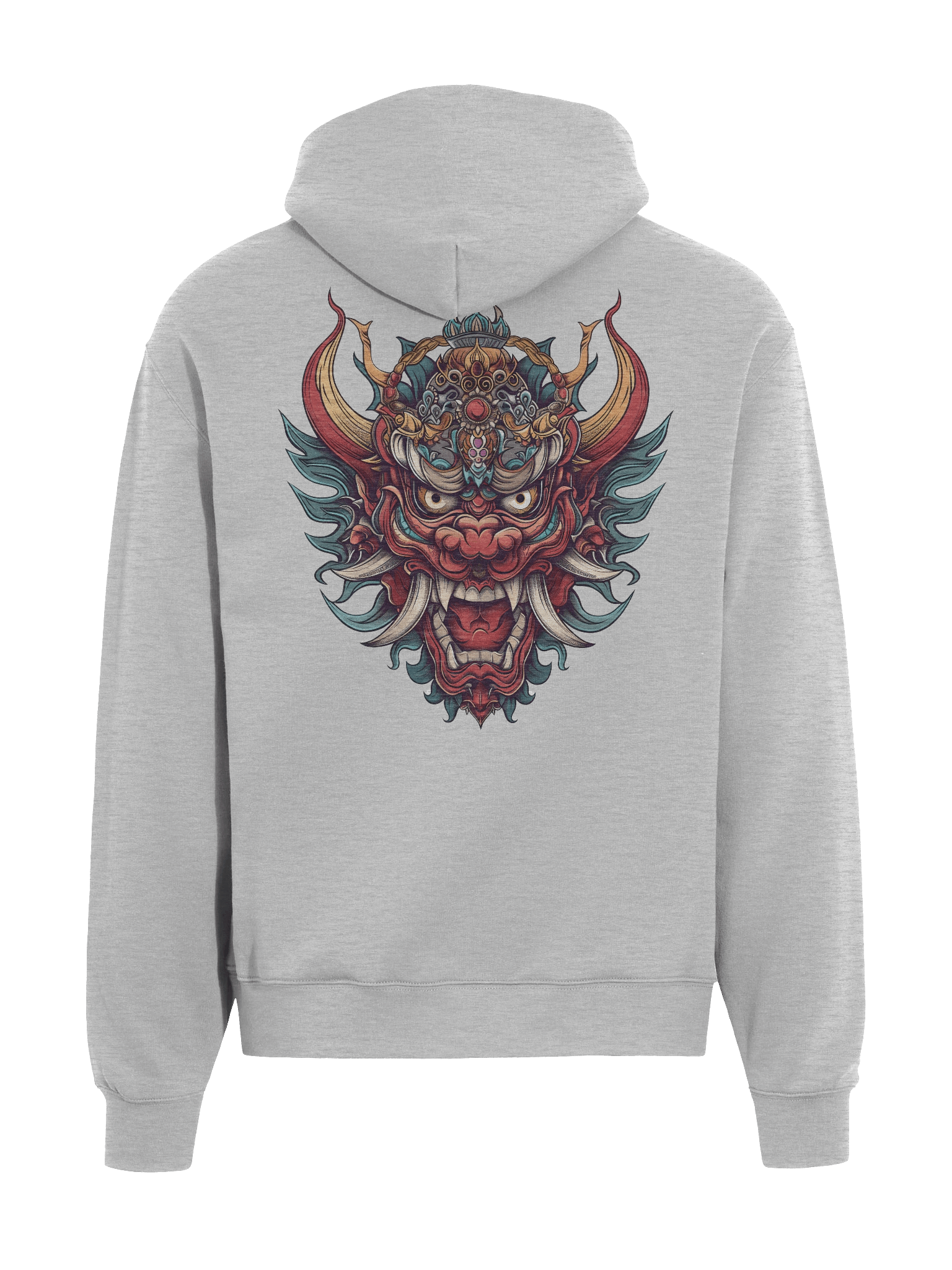 Mythical Demon Mask Unisex Oversized Hoodie product image (5)