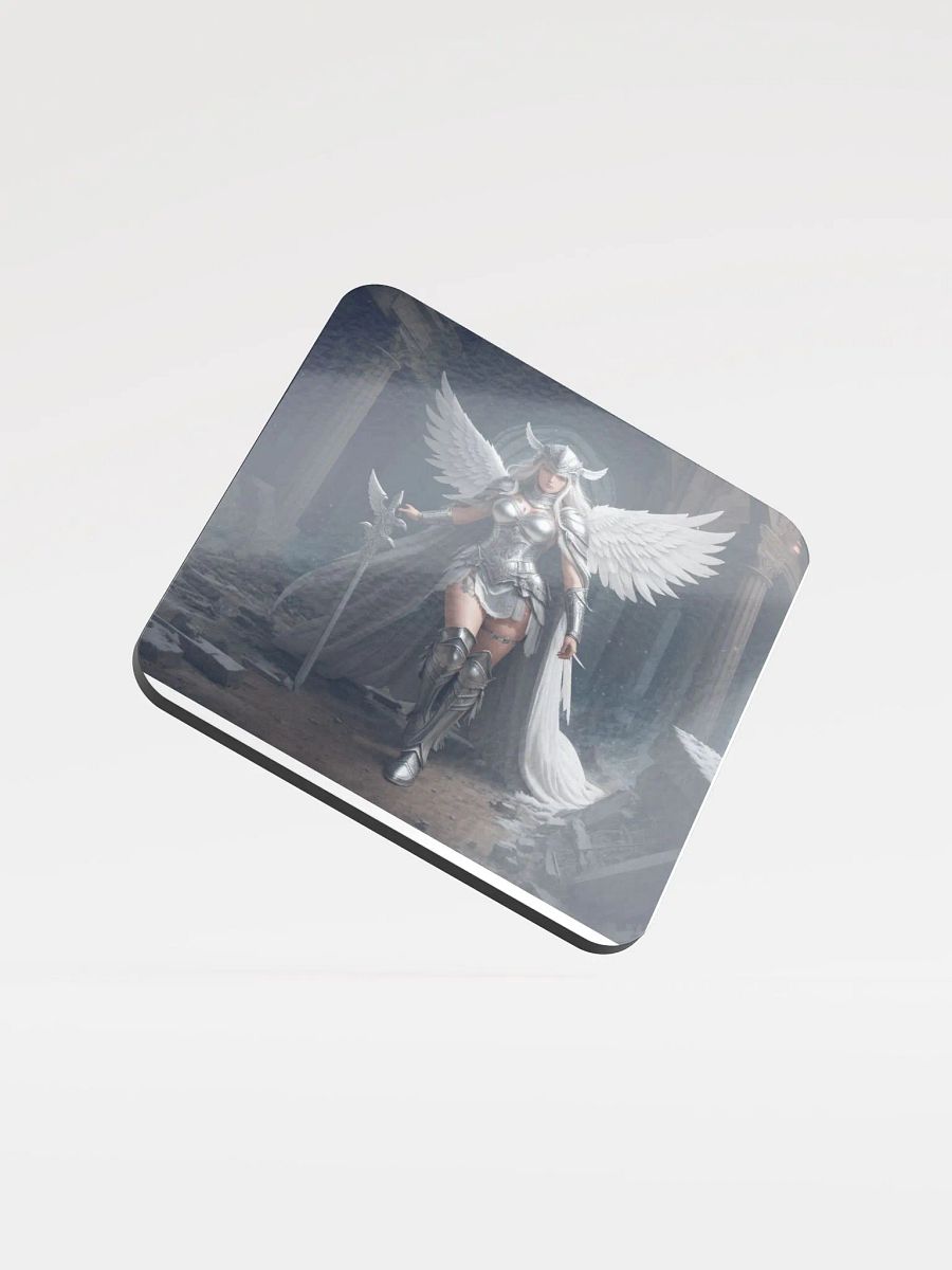 A Beautiful Valkyrie Glossed Cork Coaster product image (1)