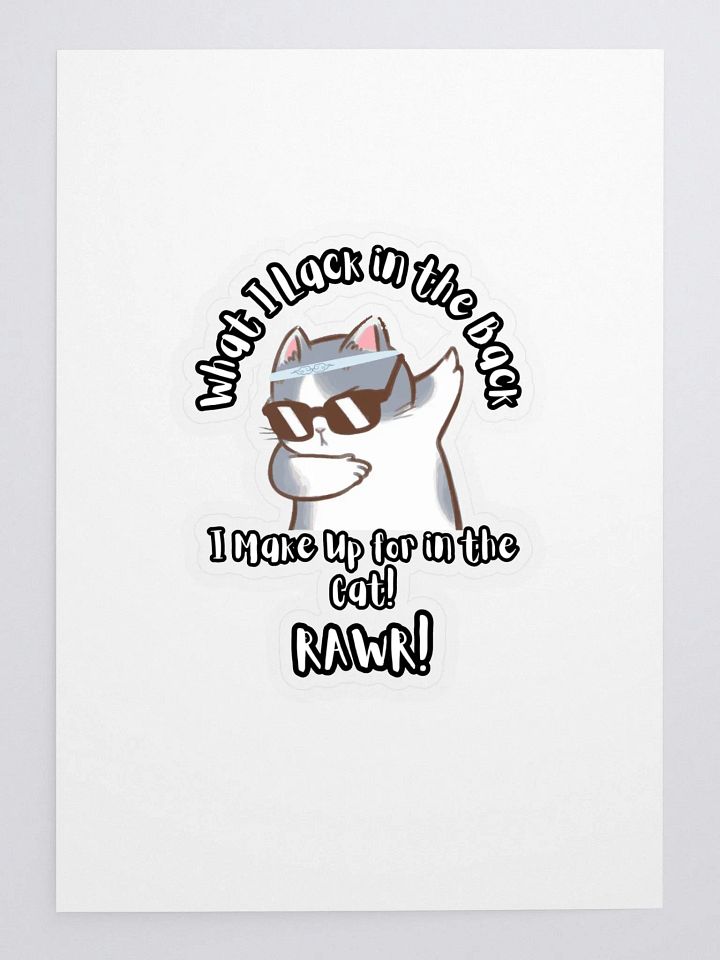 Lack in the Back Sticker product image (1)