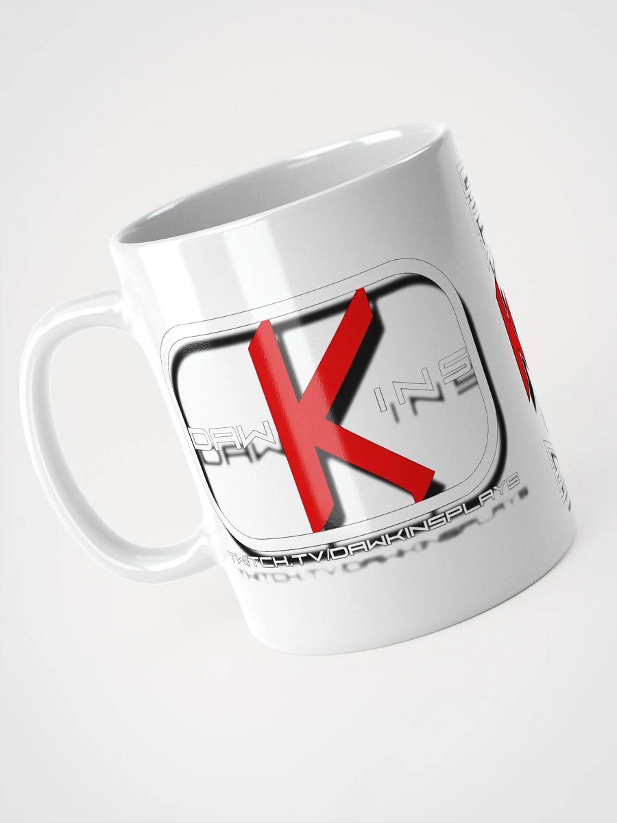 Dawkins Floating Logo Red K White Mug product image (3)