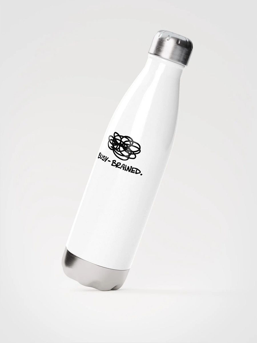 BUSY-BRAINED stainless steel water bottle product image (3)