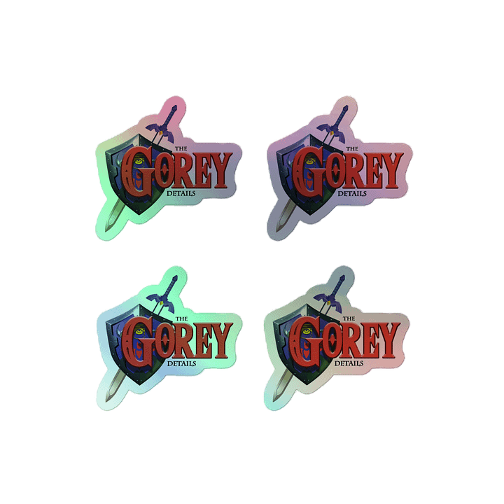Hero of Time - Kiss-Cut Holographic Sticker Sheet product image (2)