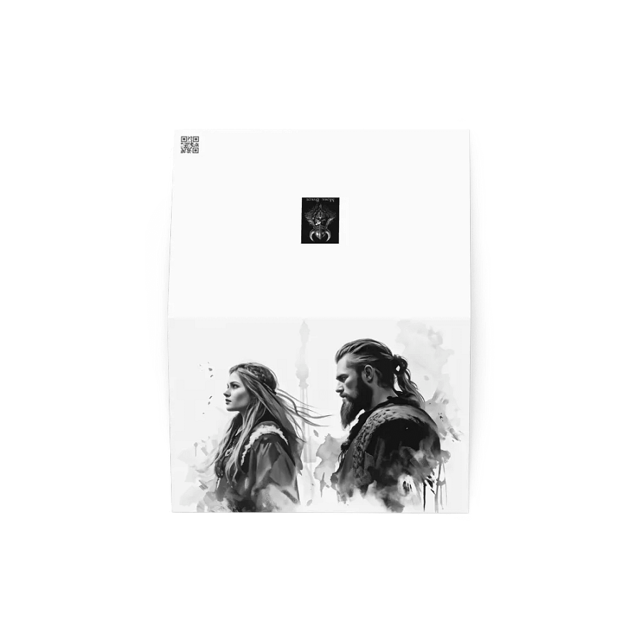Greeting Card - Viking Couple product image (5)