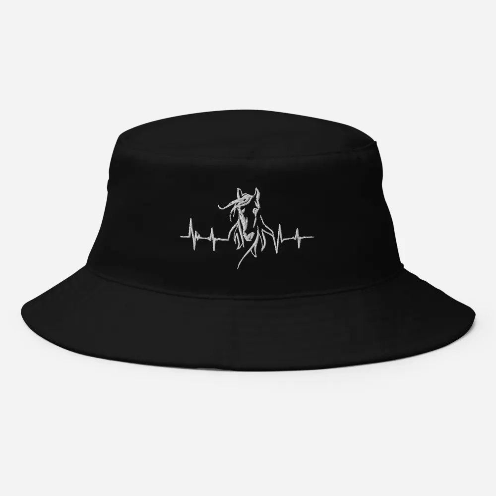 Horse Heartbeat Bucket Hat product image (9)