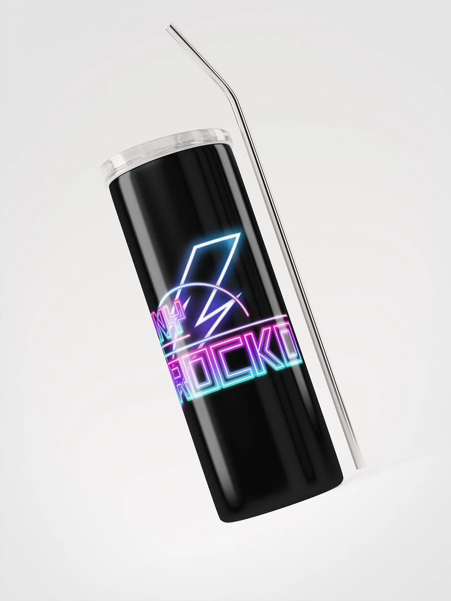 Jonny Brocko Logo Tumbler With Metal Straw product image (3)