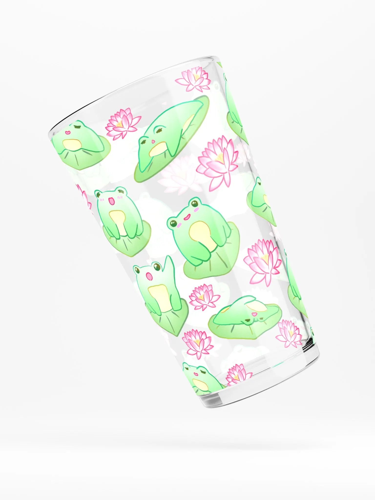Kawaii Froggie Pint Glass product image (4)