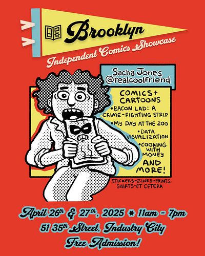 To all my friends in the New York Metropolitan Area: I'm tabling at @bicsbrooklyn this year!

I'll have some new stuff, some ...