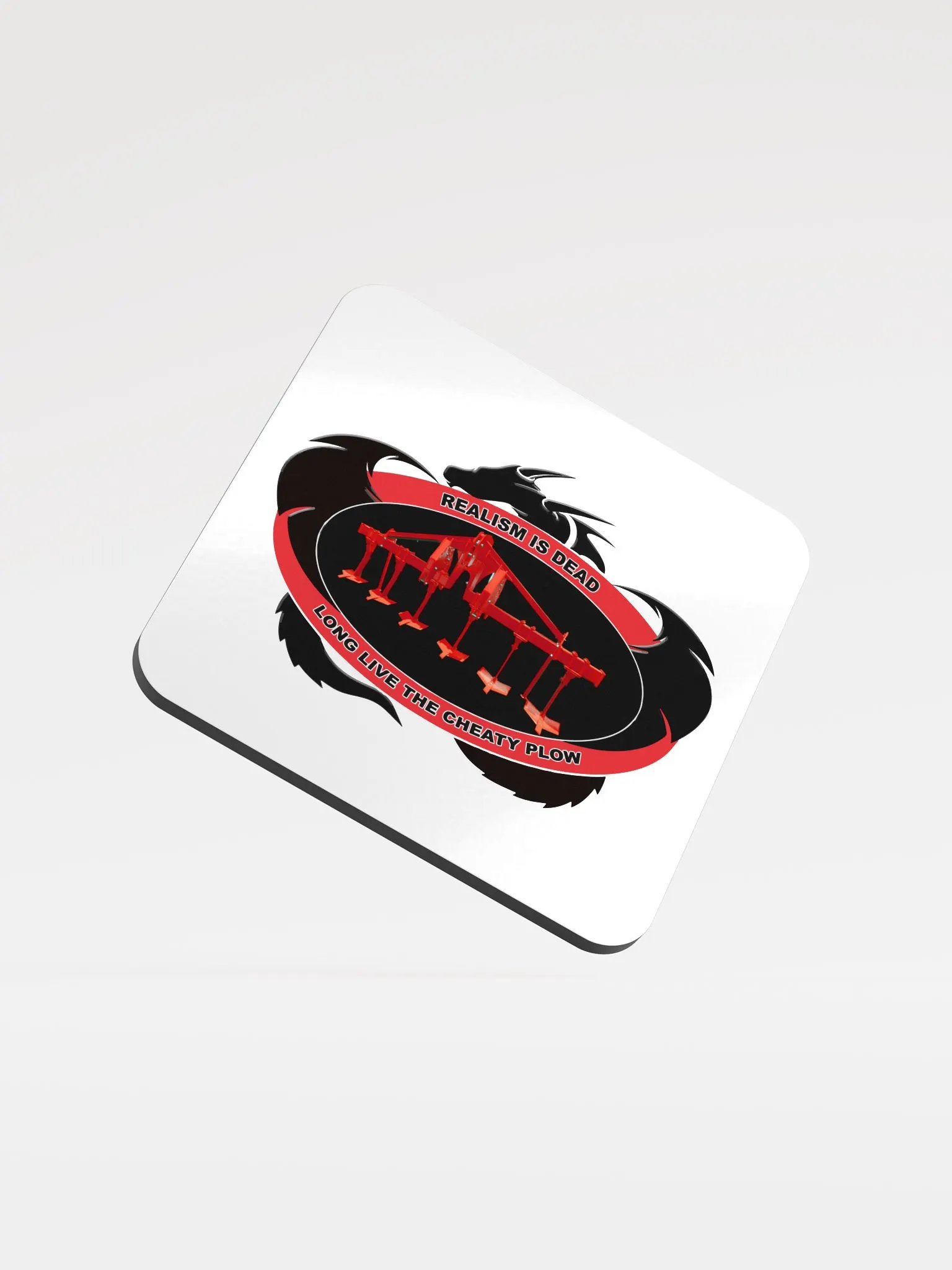 Realism is dead coaster product image (1)