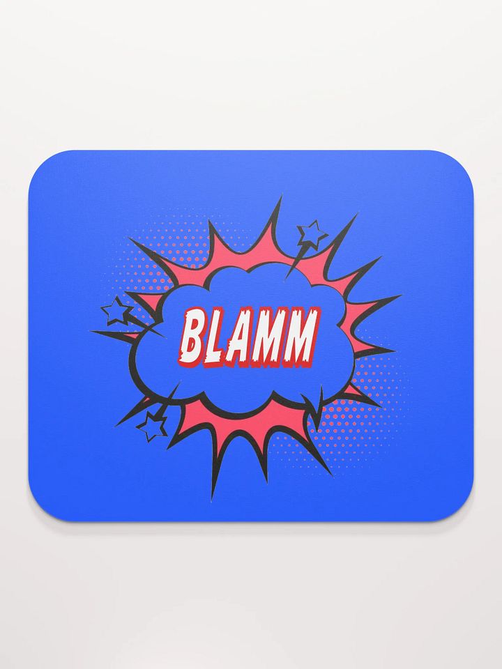 BLAMM! Blue Gaming Mouse Pad – Smooth & Precise for Gamers, Home Office & Creators product image (2)