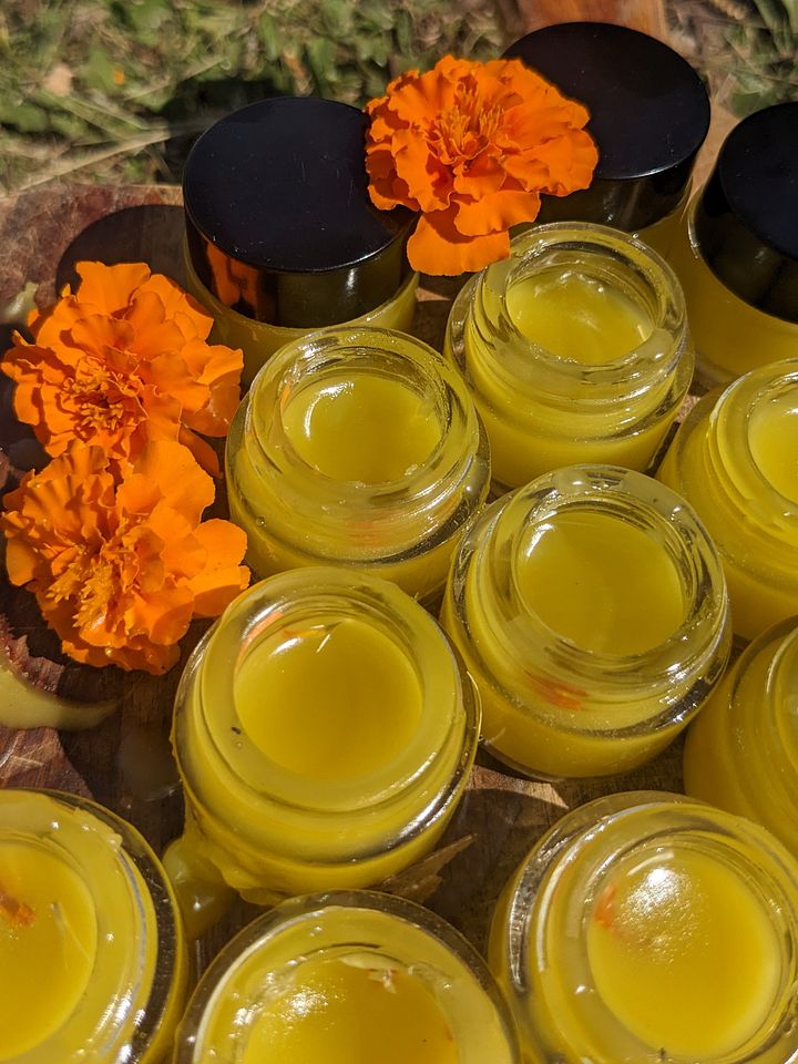 Marigold and Lavender Lip Balm product image (2)