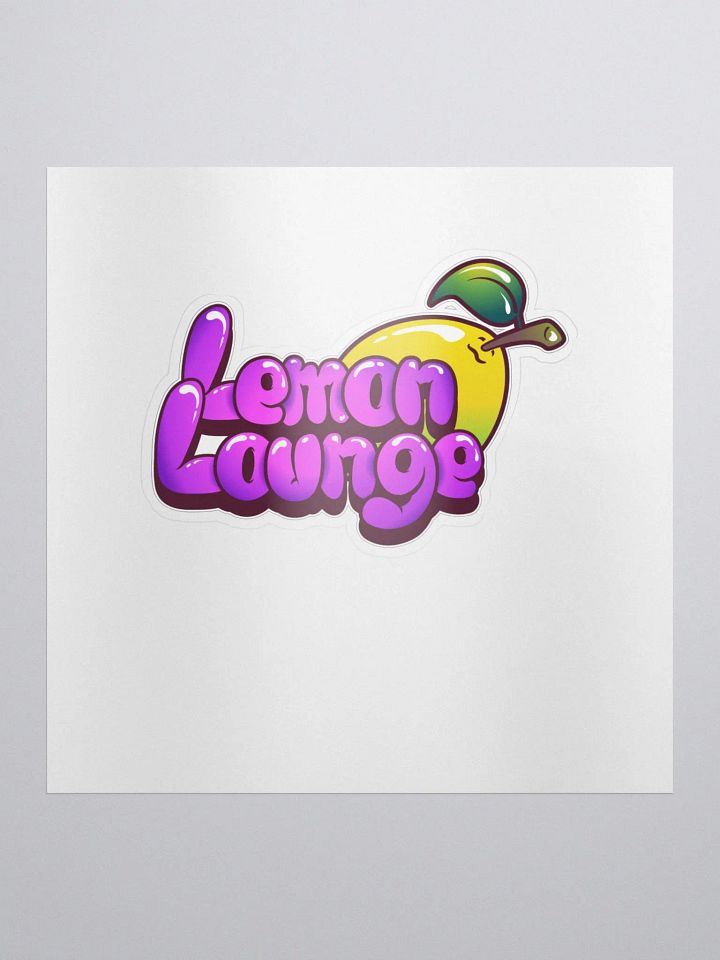 Lemon Lounge Sticker product image (1)