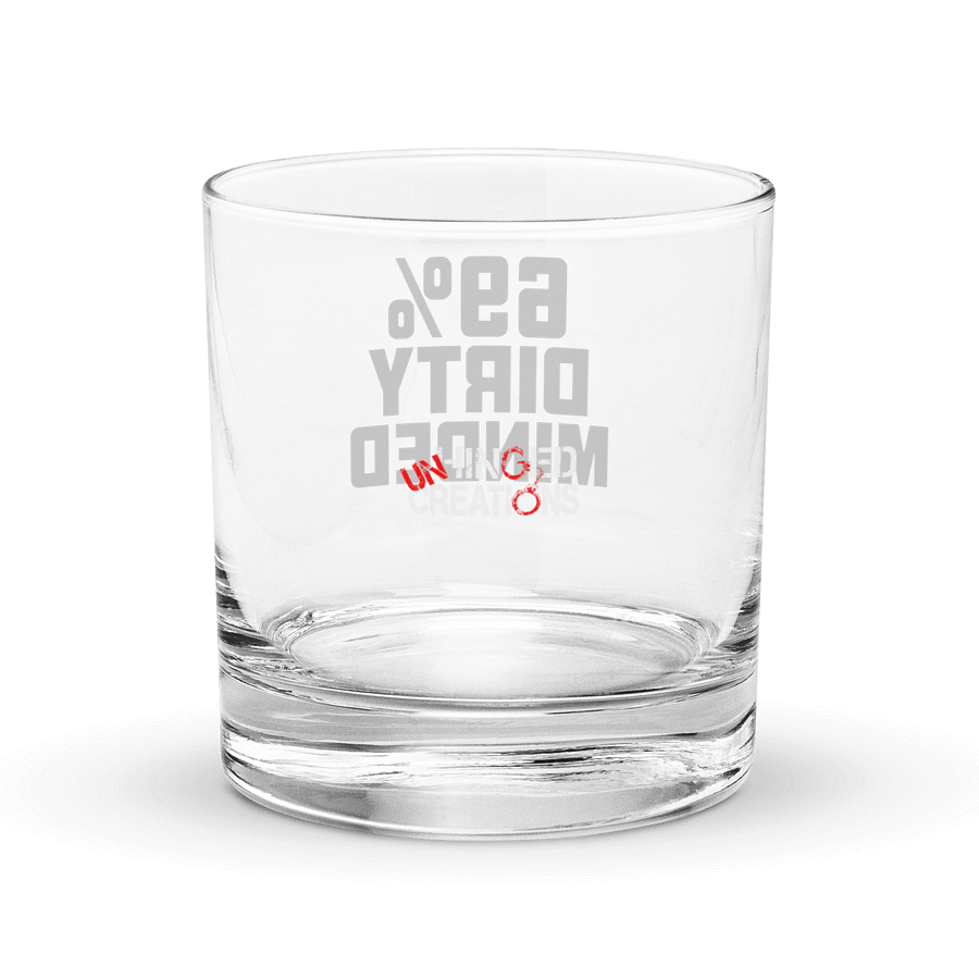 Dirty Minded Rocks Glass product image (2)