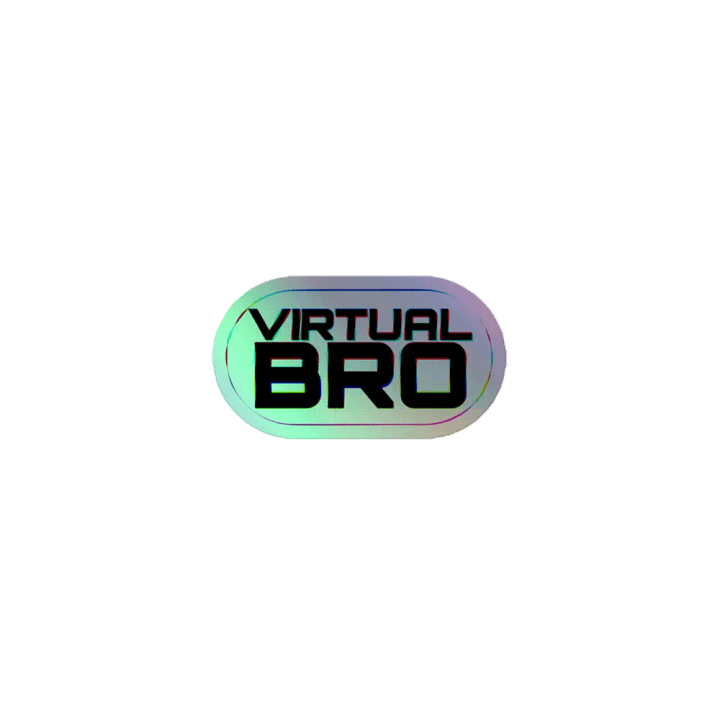 VIRTUAL BRO Sticker v2 product image (1)