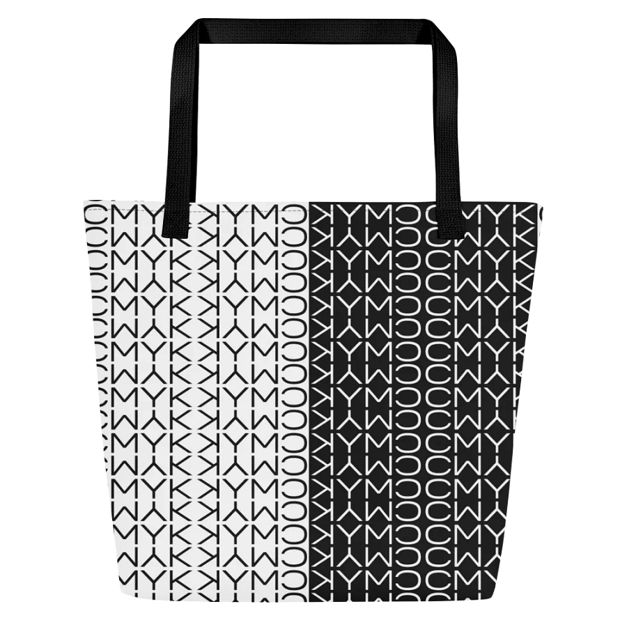 cmyk Classic Ticker-Tape Logo Canvas Tote Bag product image (3)