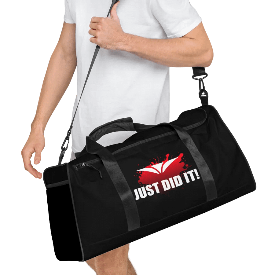 Just Did It! Red Splatter Duffle Bag product image (8)