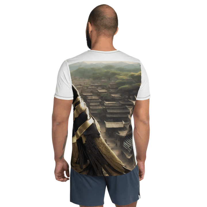 Mythical Jackal Warrior All-Over Print Athletic T-Shirt product image (2)