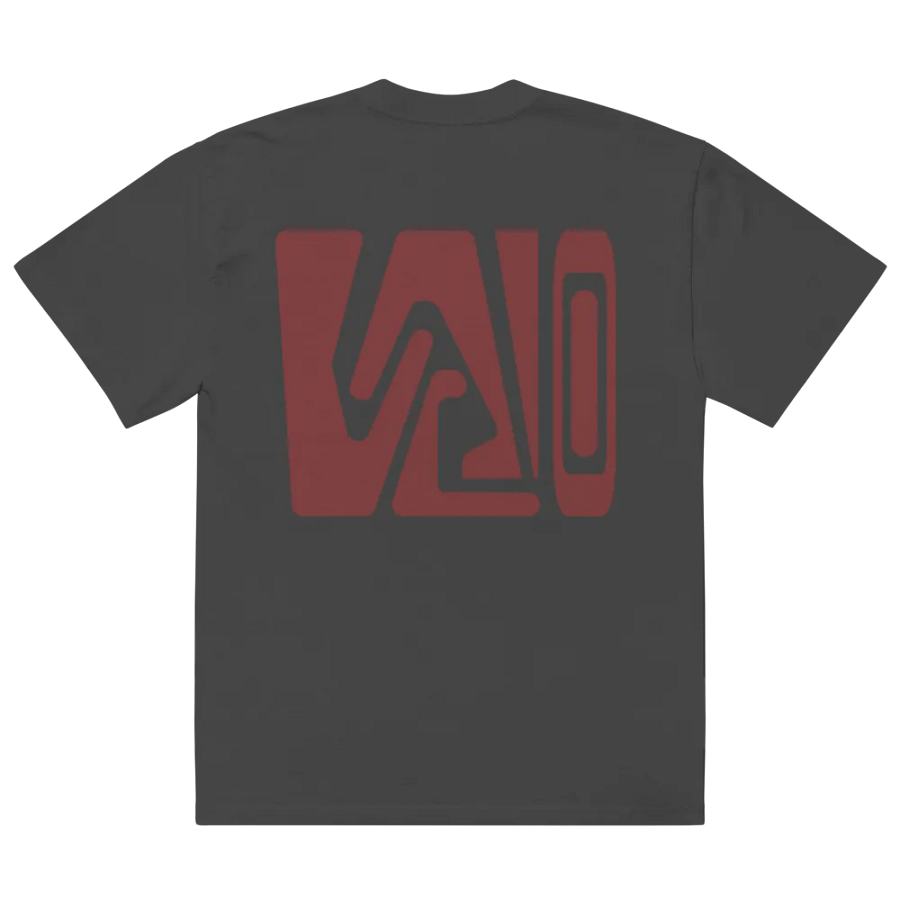 VACIO Block Oversized Faded T-Shirt product image (3)